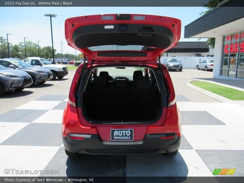 Inferno Red / Black 2020 Kia Soul LX