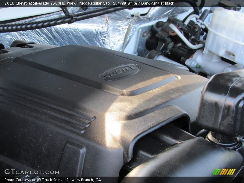 Summit White / Dark Ash/Jet Black 2018 Chevrolet Silverado 2500HD Work Truck Regular Cab