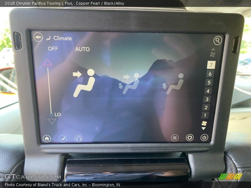 Copper Pearl / Black/Alloy 2018 Chrysler Pacifica Touring L Plus