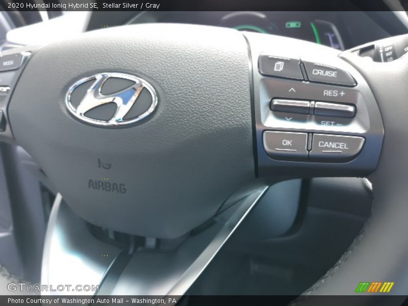 Stellar Silver / Gray 2020 Hyundai Ioniq Hybrid SE