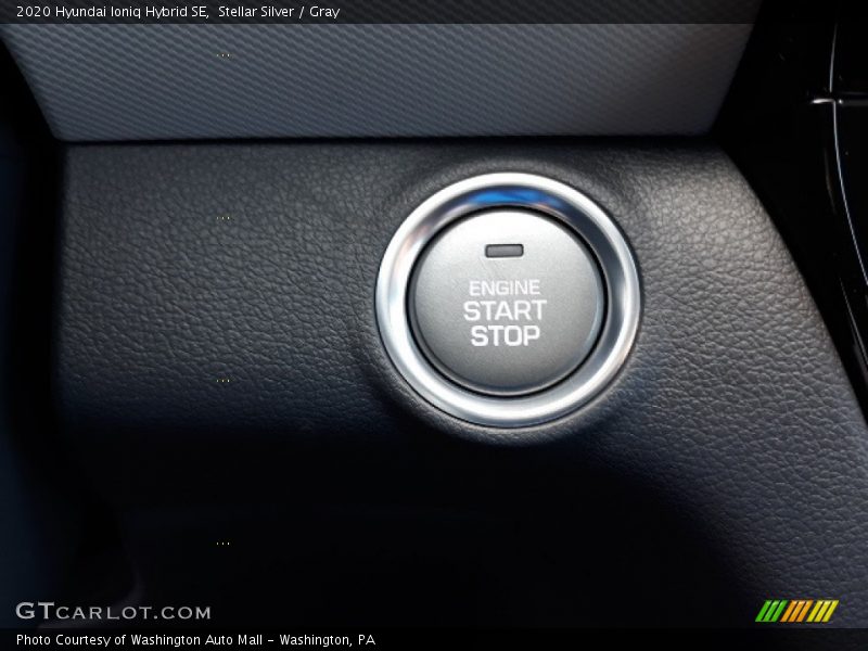 Stellar Silver / Gray 2020 Hyundai Ioniq Hybrid SE