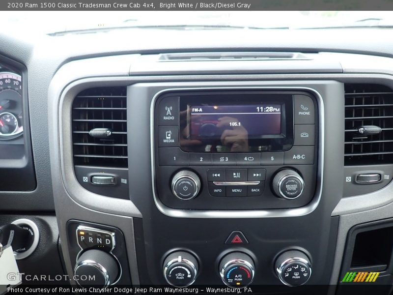 Bright White / Black/Diesel Gray 2020 Ram 1500 Classic Tradesman Crew Cab 4x4