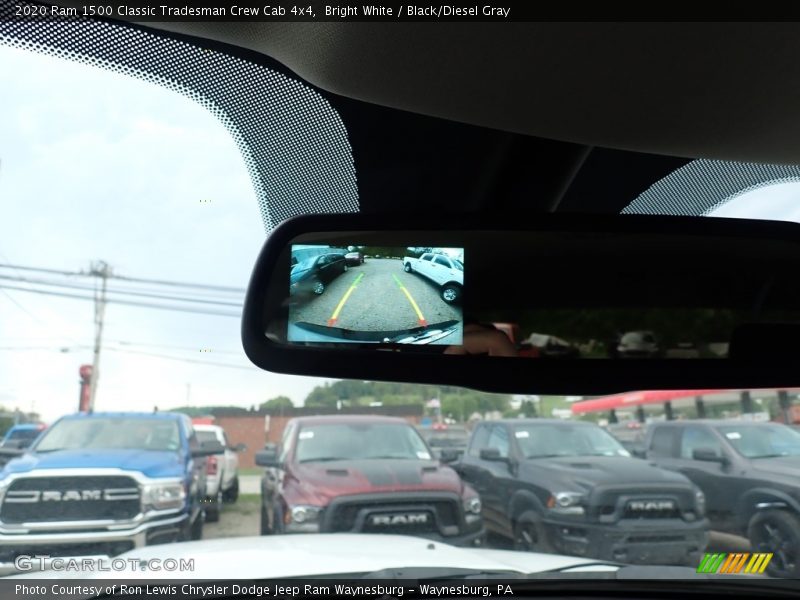 Bright White / Black/Diesel Gray 2020 Ram 1500 Classic Tradesman Crew Cab 4x4