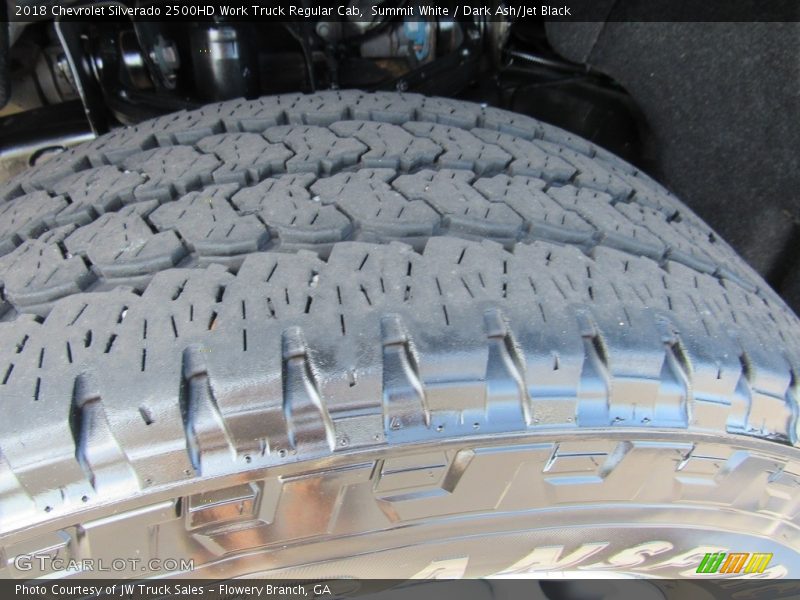 Summit White / Dark Ash/Jet Black 2018 Chevrolet Silverado 2500HD Work Truck Regular Cab