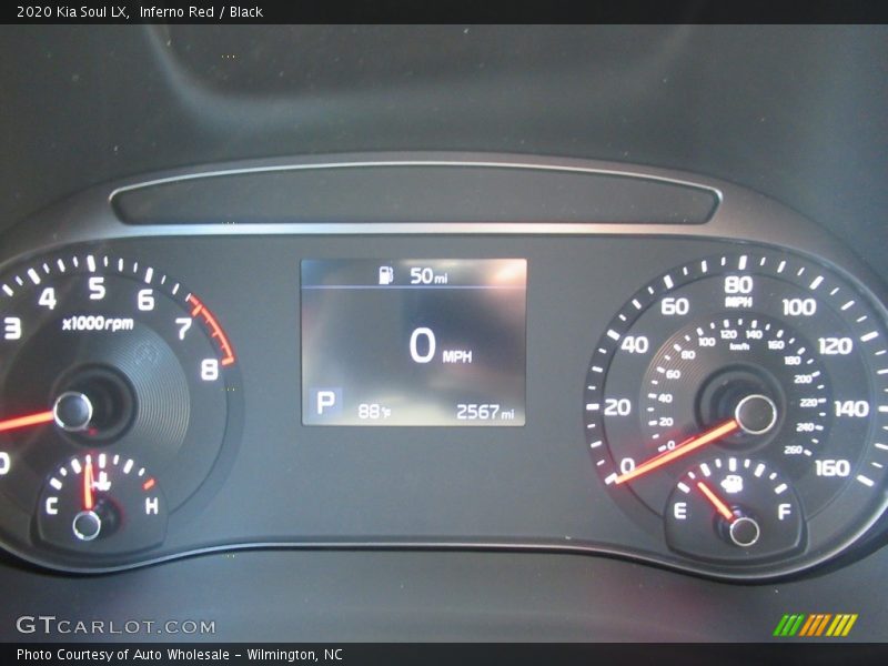 Inferno Red / Black 2020 Kia Soul LX