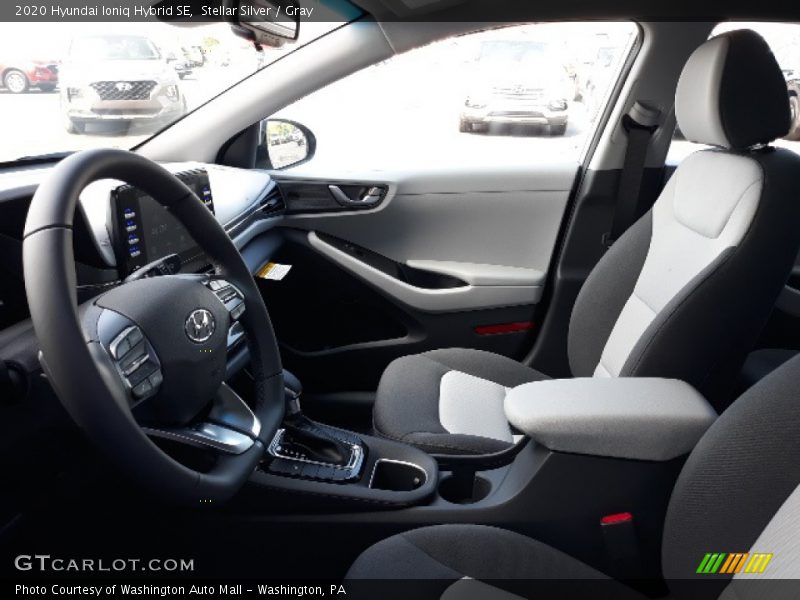 Stellar Silver / Gray 2020 Hyundai Ioniq Hybrid SE