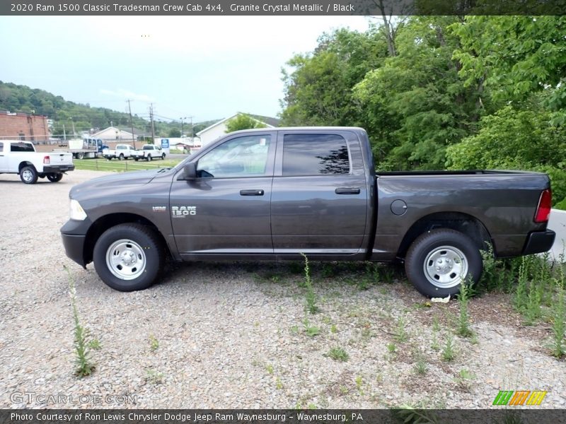 Granite Crystal Metallic / Black 2020 Ram 1500 Classic Tradesman Crew Cab 4x4