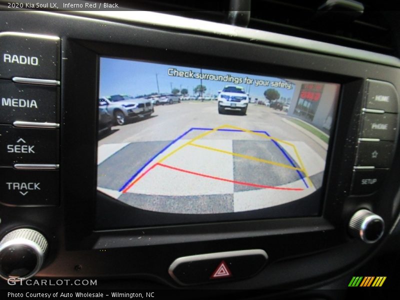 Inferno Red / Black 2020 Kia Soul LX