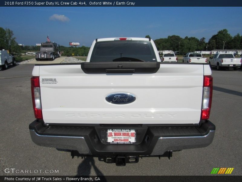 Oxford White / Earth Gray 2018 Ford F350 Super Duty XL Crew Cab 4x4
