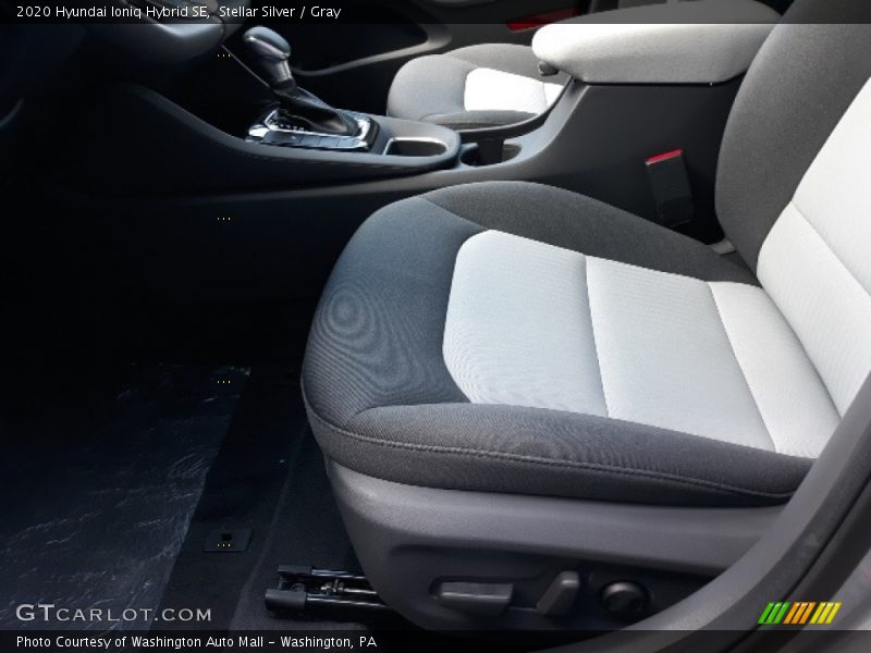 Stellar Silver / Gray 2020 Hyundai Ioniq Hybrid SE