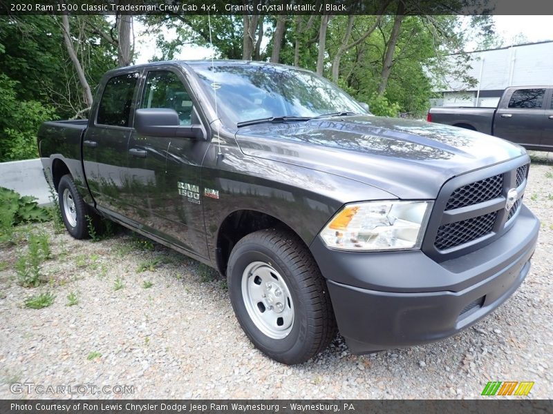 Granite Crystal Metallic / Black 2020 Ram 1500 Classic Tradesman Crew Cab 4x4