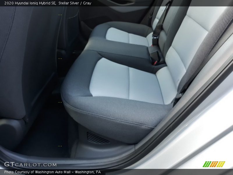 Rear Seat of 2020 Ioniq Hybrid SE