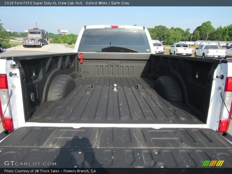 Oxford White / Earth Gray 2018 Ford F350 Super Duty XL Crew Cab 4x4