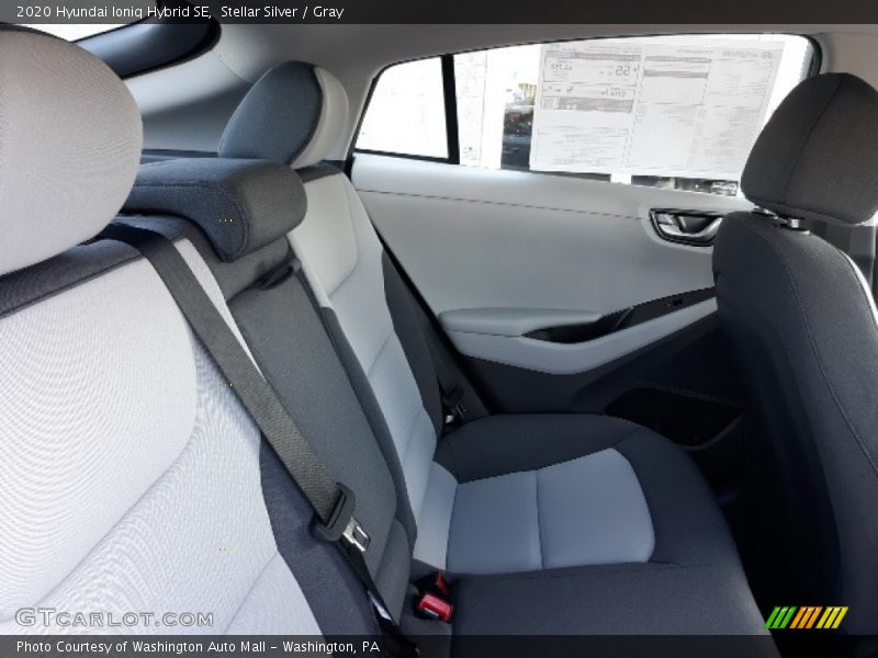 Stellar Silver / Gray 2020 Hyundai Ioniq Hybrid SE