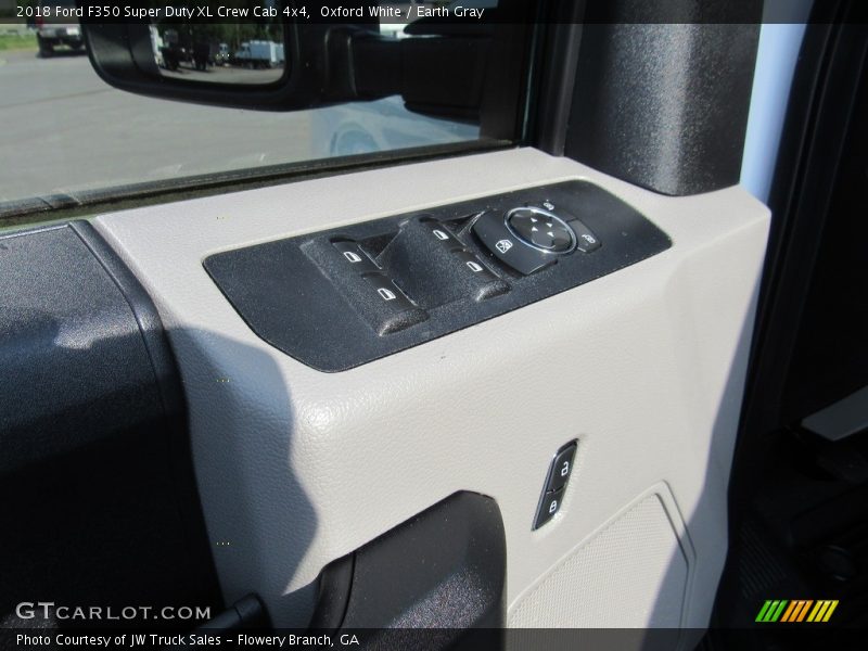 Oxford White / Earth Gray 2018 Ford F350 Super Duty XL Crew Cab 4x4