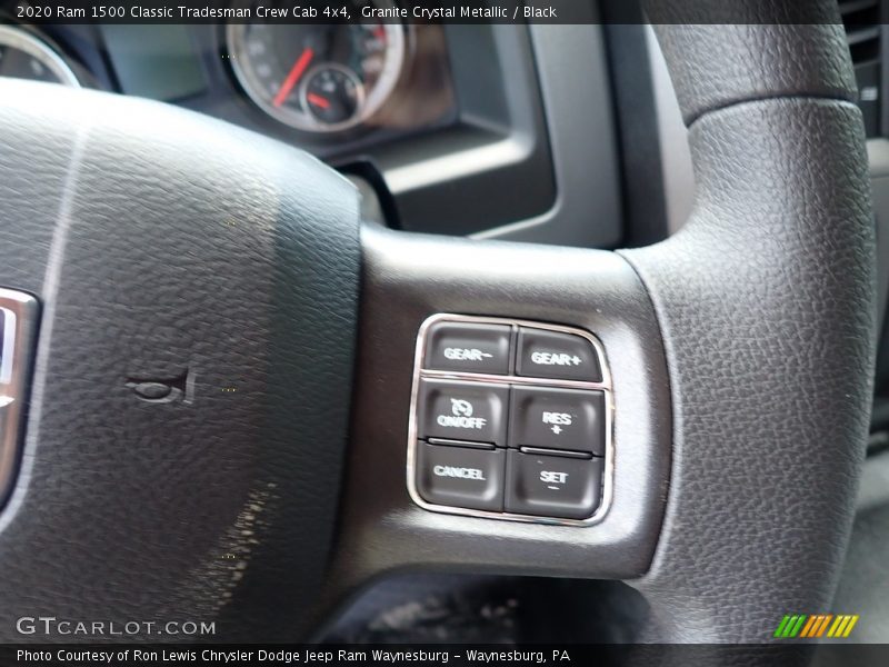 Granite Crystal Metallic / Black 2020 Ram 1500 Classic Tradesman Crew Cab 4x4