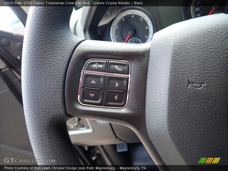 Granite Crystal Metallic / Black 2020 Ram 1500 Classic Tradesman Crew Cab 4x4