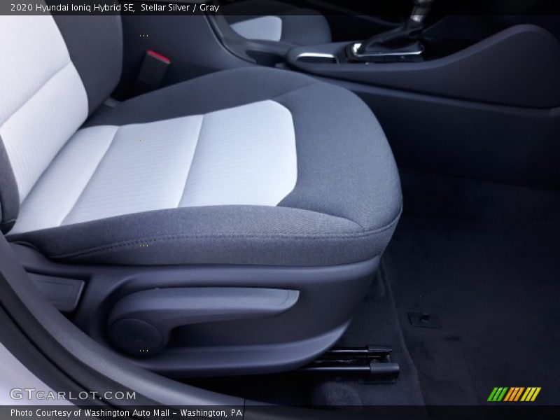 Front Seat of 2020 Ioniq Hybrid SE