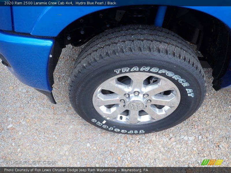 Hydro Blue Pearl / Black 2020 Ram 2500 Laramie Crew Cab 4x4