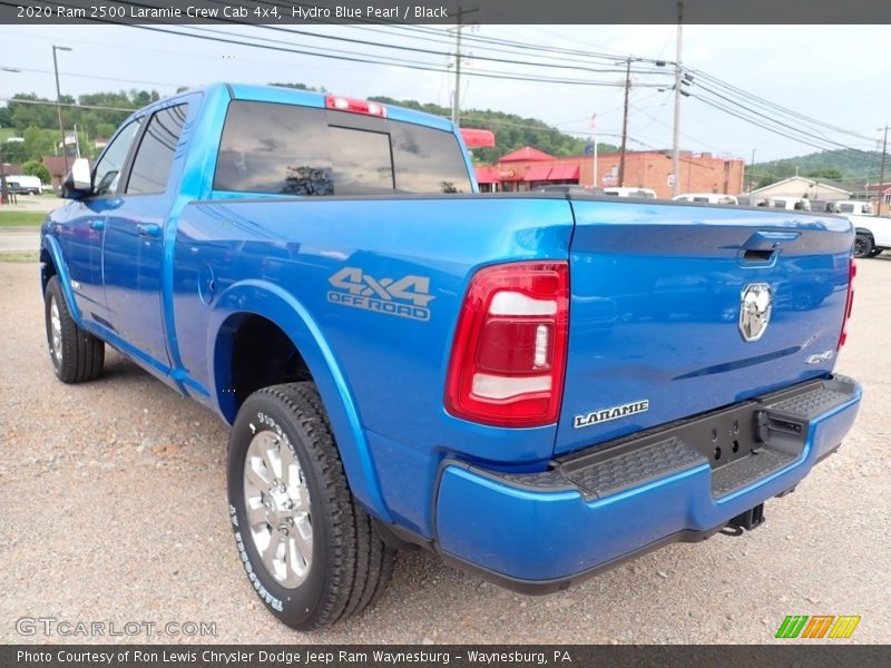 Hydro Blue Pearl / Black 2020 Ram 2500 Laramie Crew Cab 4x4