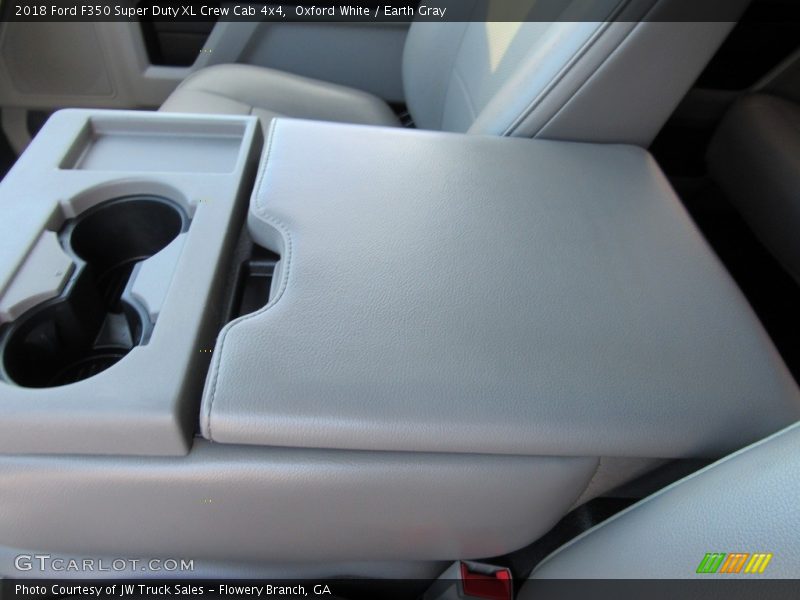 Oxford White / Earth Gray 2018 Ford F350 Super Duty XL Crew Cab 4x4