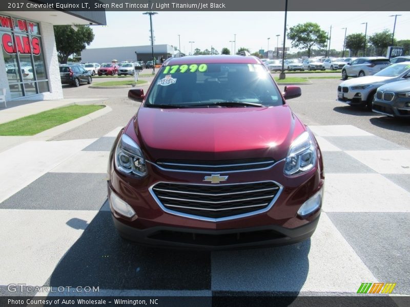 Siren Red Tintcoat / Light Titanium/Jet Black 2017 Chevrolet Equinox LT
