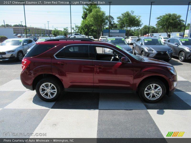 Siren Red Tintcoat / Light Titanium/Jet Black 2017 Chevrolet Equinox LT