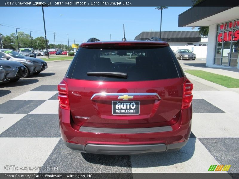 Siren Red Tintcoat / Light Titanium/Jet Black 2017 Chevrolet Equinox LT