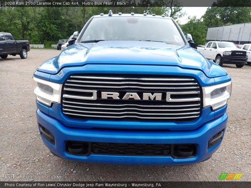 Hydro Blue Pearl / Black 2020 Ram 2500 Laramie Crew Cab 4x4