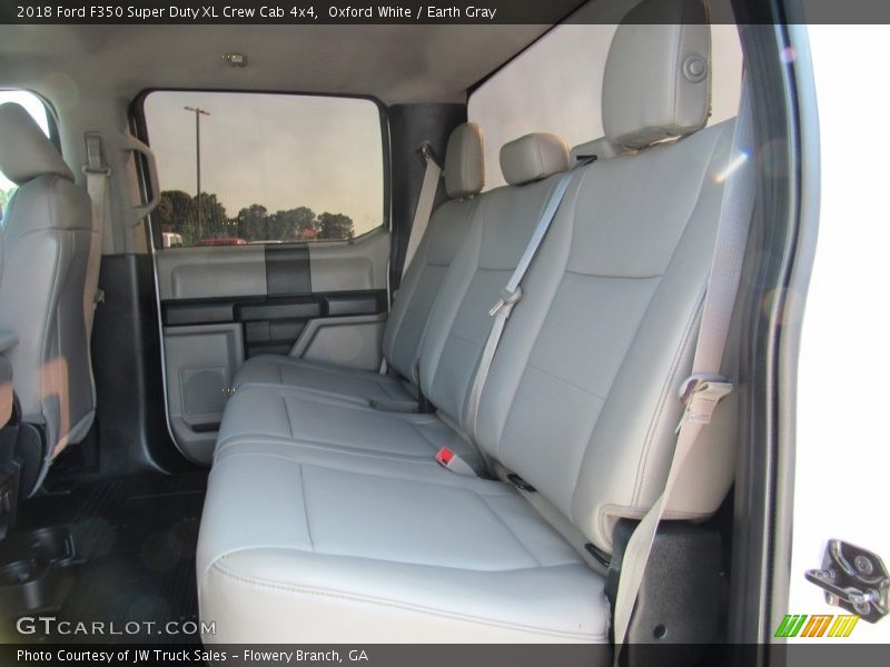 Oxford White / Earth Gray 2018 Ford F350 Super Duty XL Crew Cab 4x4