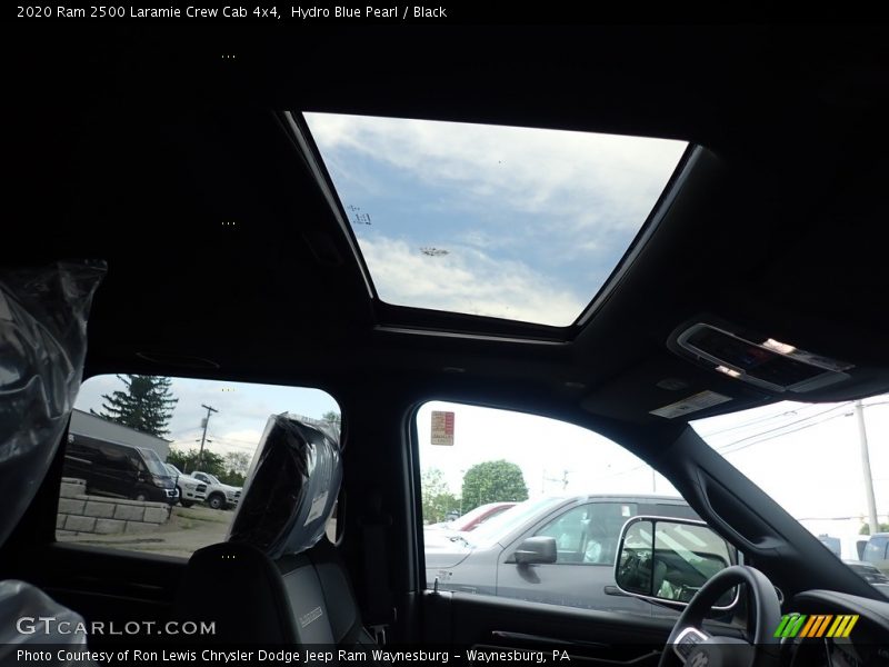 Hydro Blue Pearl / Black 2020 Ram 2500 Laramie Crew Cab 4x4