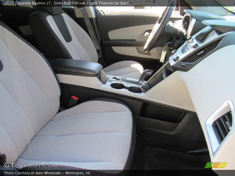 Siren Red Tintcoat / Light Titanium/Jet Black 2017 Chevrolet Equinox LT