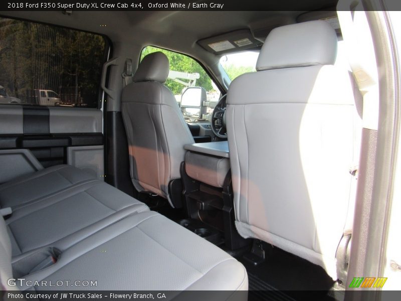 Oxford White / Earth Gray 2018 Ford F350 Super Duty XL Crew Cab 4x4