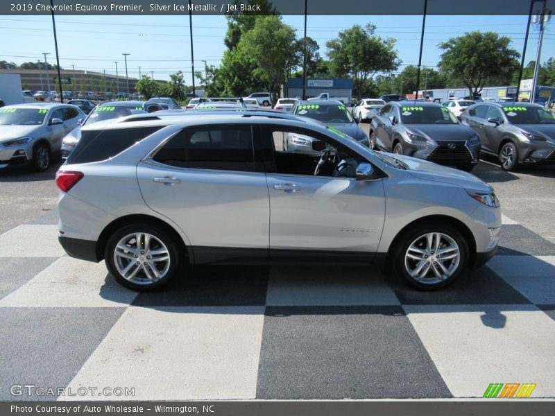 Silver Ice Metallic / Jet Black 2019 Chevrolet Equinox Premier