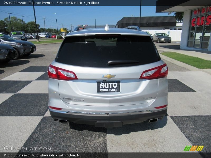Silver Ice Metallic / Jet Black 2019 Chevrolet Equinox Premier