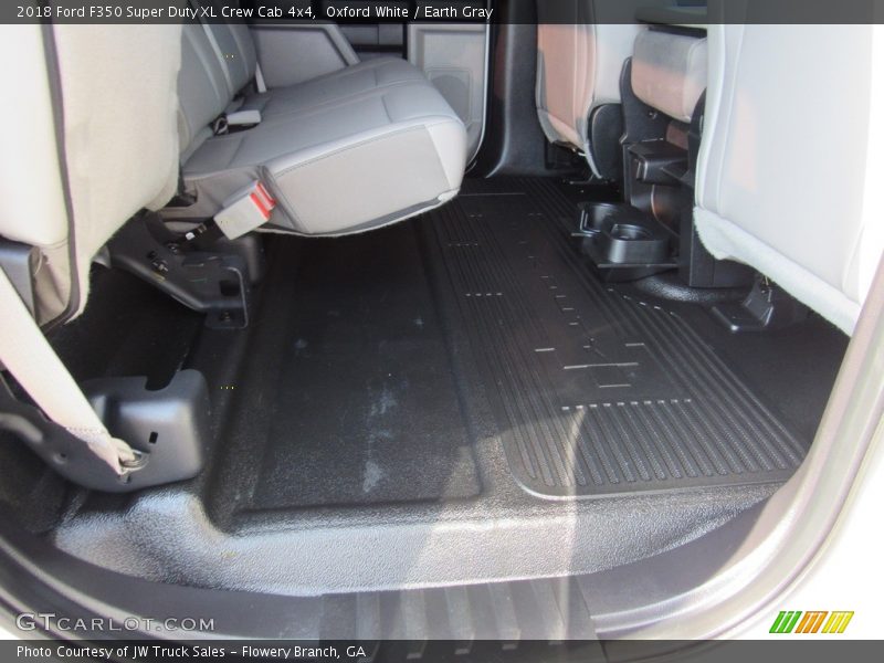 Oxford White / Earth Gray 2018 Ford F350 Super Duty XL Crew Cab 4x4