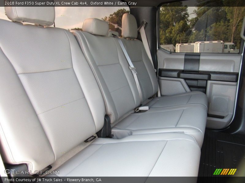Oxford White / Earth Gray 2018 Ford F350 Super Duty XL Crew Cab 4x4