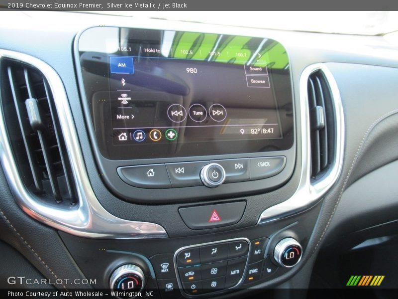 Silver Ice Metallic / Jet Black 2019 Chevrolet Equinox Premier