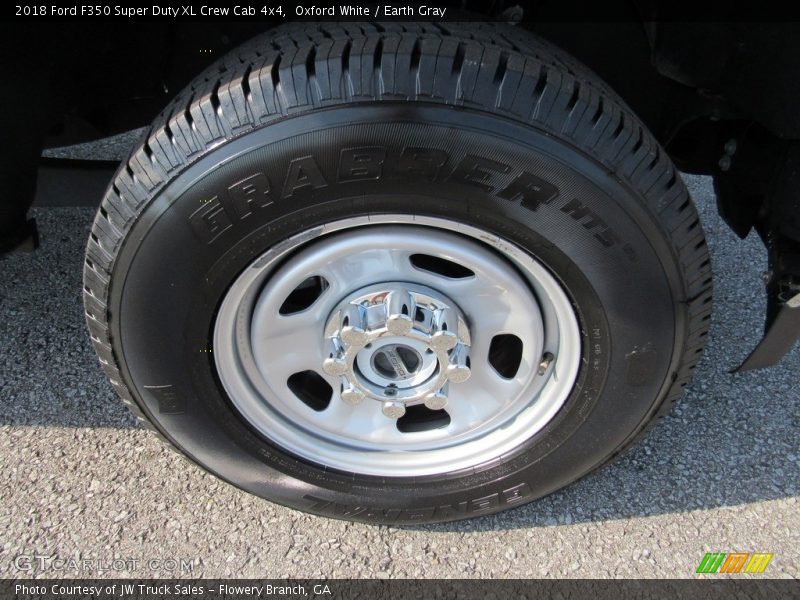 Oxford White / Earth Gray 2018 Ford F350 Super Duty XL Crew Cab 4x4