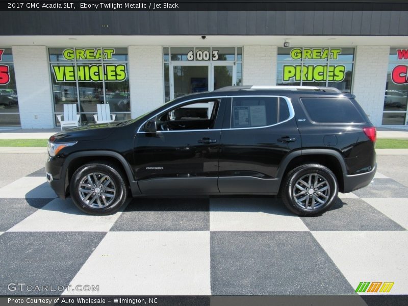 Ebony Twilight Metallic / Jet Black 2017 GMC Acadia SLT