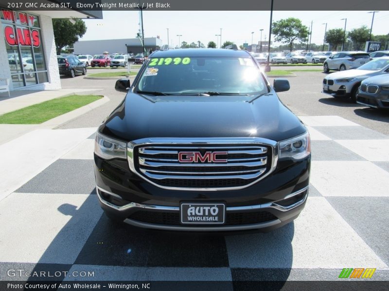 Ebony Twilight Metallic / Jet Black 2017 GMC Acadia SLT