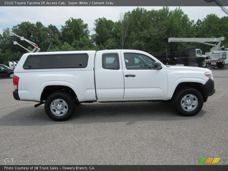  2016 Tacoma SR Access Cab Super White