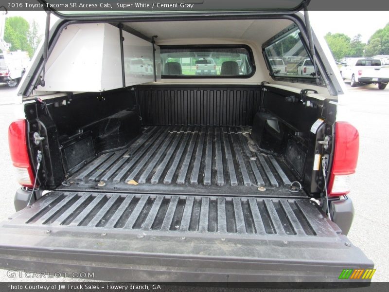 Super White / Cement Gray 2016 Toyota Tacoma SR Access Cab