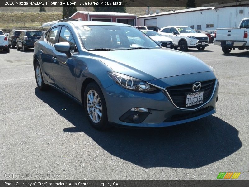 Blue Reflex Mica / Black 2016 Mazda MAZDA3 i Touring 4 Door