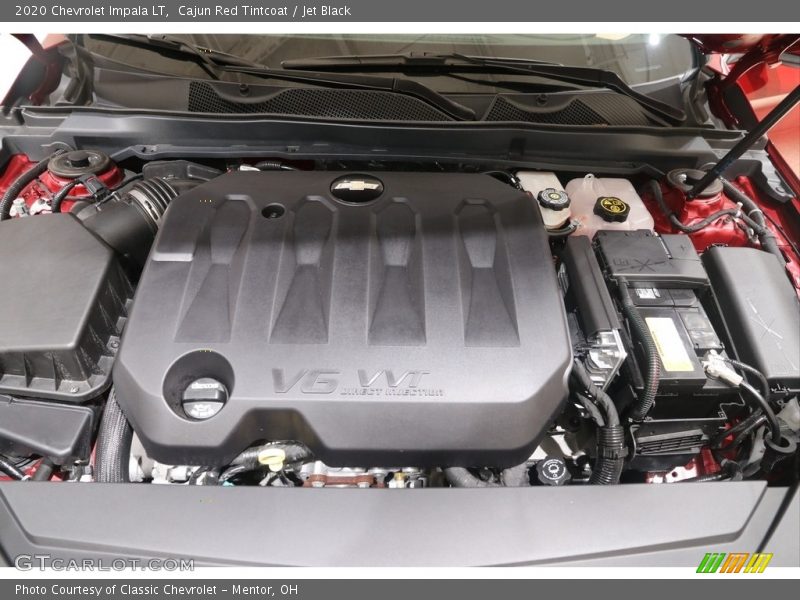 Cajun Red Tintcoat / Jet Black 2020 Chevrolet Impala LT