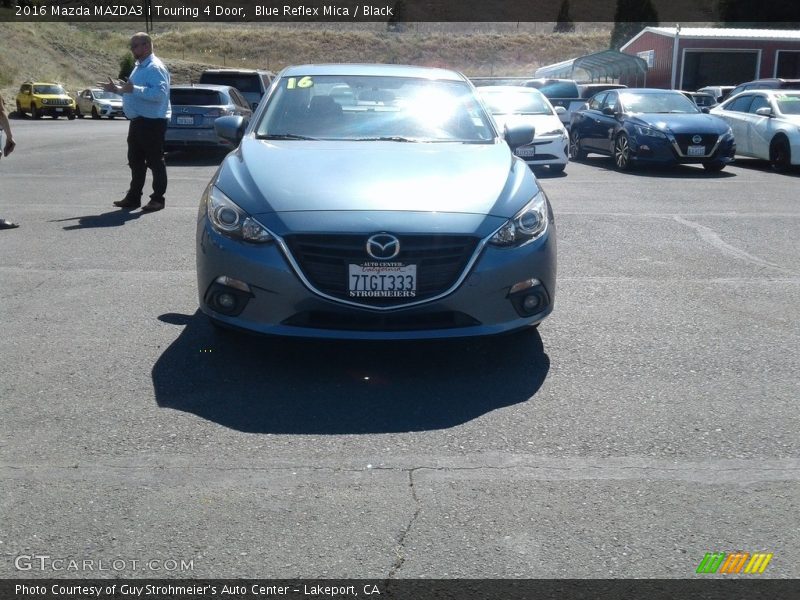 Blue Reflex Mica / Black 2016 Mazda MAZDA3 i Touring 4 Door