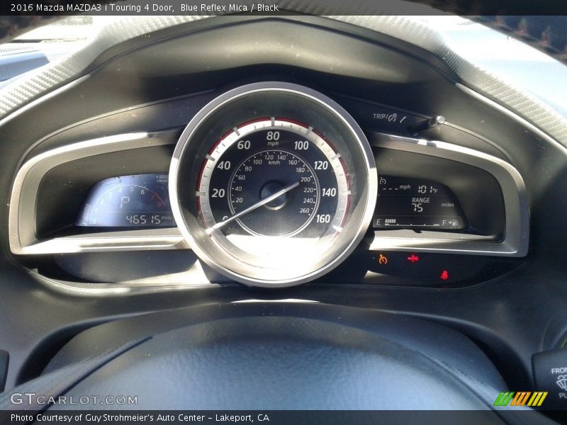  2016 MAZDA3 i Touring 4 Door i Touring 4 Door Gauges