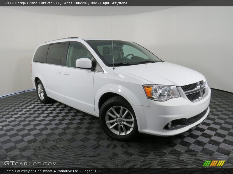 White Knuckle / Black/Light Graystone 2019 Dodge Grand Caravan SXT