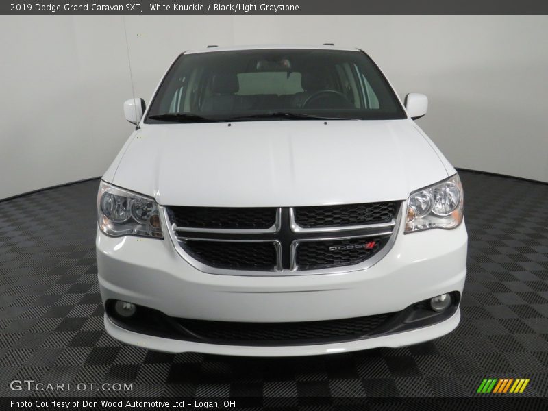 White Knuckle / Black/Light Graystone 2019 Dodge Grand Caravan SXT