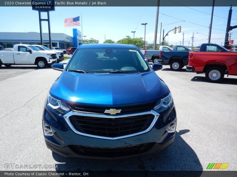 Pacific Blue Metallic / Jet Black 2020 Chevrolet Equinox LT